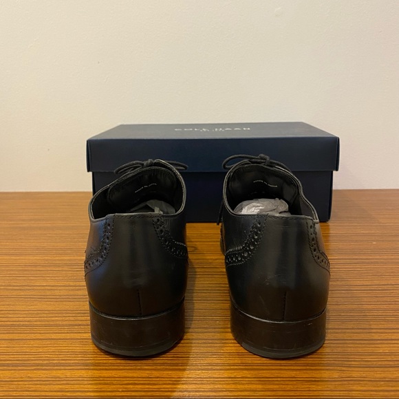 [Cole Haan] Jagger Wingtip Oxfords Black | size 9 - Picture 9 of 10